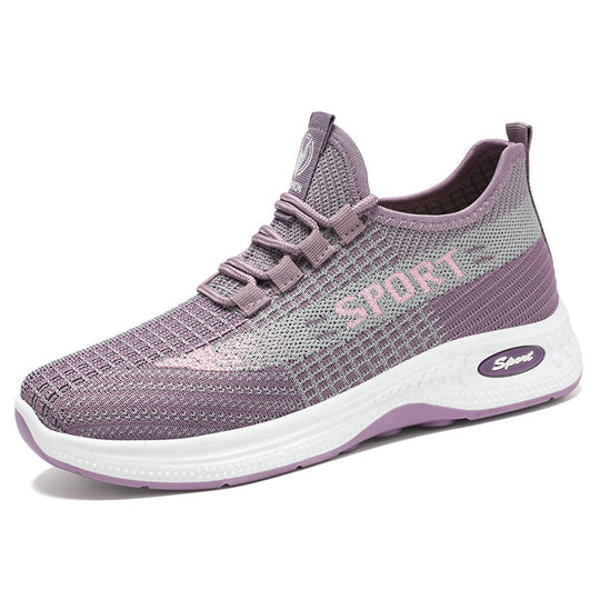 Damen Sportliche und atmungsaktive Fitness Sneakers EB