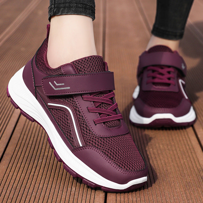 Damen Sportliche Freizeitschuhe mit rutschfestem Klettverschluss EB