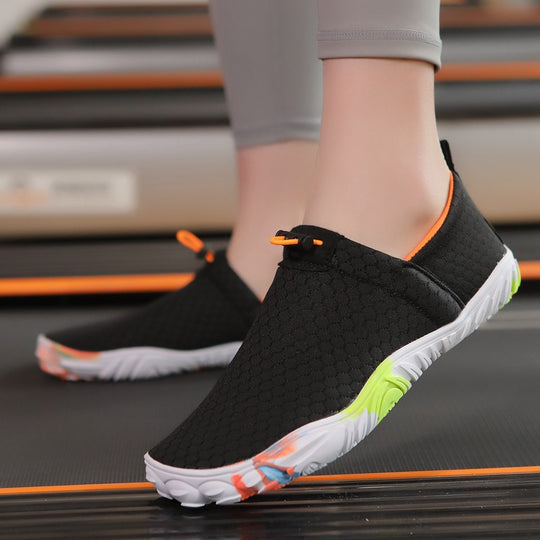 Damen Flexibles Freizeit-Wasserschuh mit rutschfester Gummisohle EB