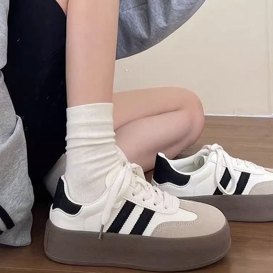 Damen Plateausneaker mit robustem Sohlenprofil und komfortablem Obermaterial EB
