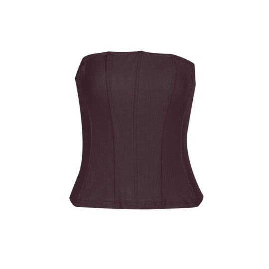 Damen Bustier-Oberteil mit figurformendem Design EB