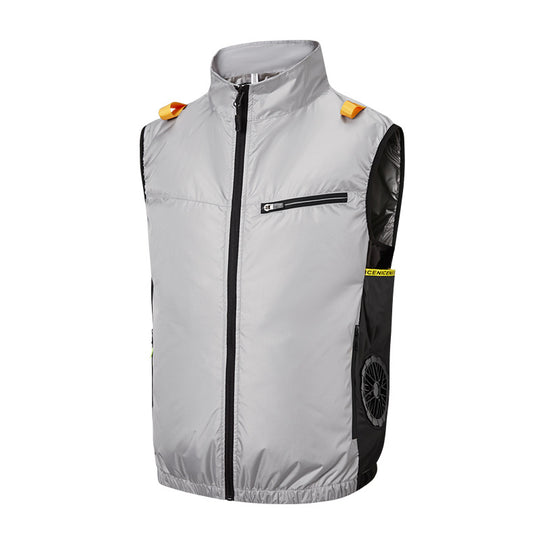Herren innovative Outdoor-Weste mit integrierter Kühltechnologie R&B