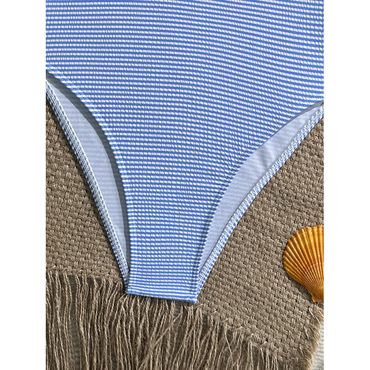 Damen Ästhetischer Badeanzug mit raffinierten Details EB