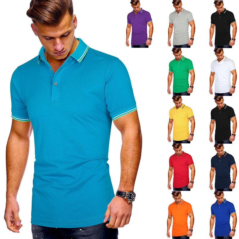 Herren Poloshirt mit modernen Akzenten EB