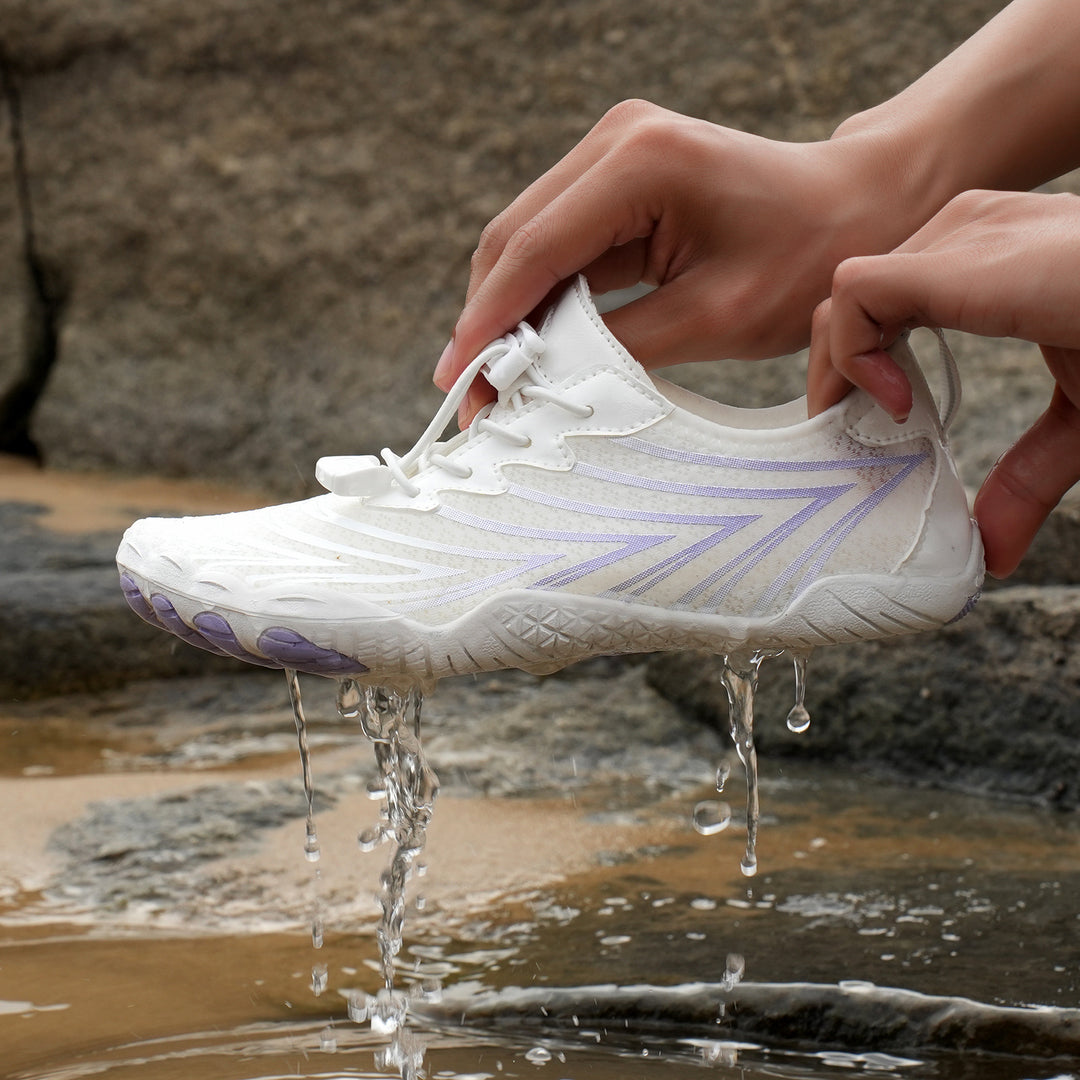 Damen Bunte Sportschuhe mit rutschfester Sohle und atmungsaktivem Obermaterial EB