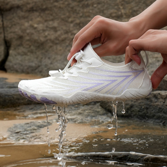 Damen Bunte Sportschuhe mit rutschfester Sohle und atmungsaktivem Obermaterial EB
