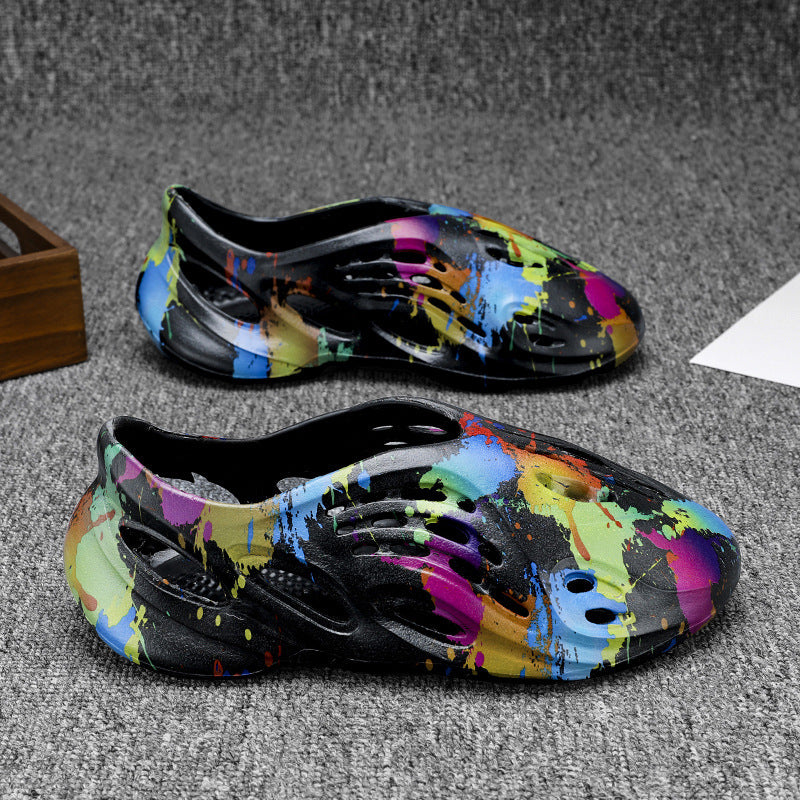 Damen Atmungsaktive Freizeitschuhe mit farbenfrohem Design und rutschfester Sohle EB