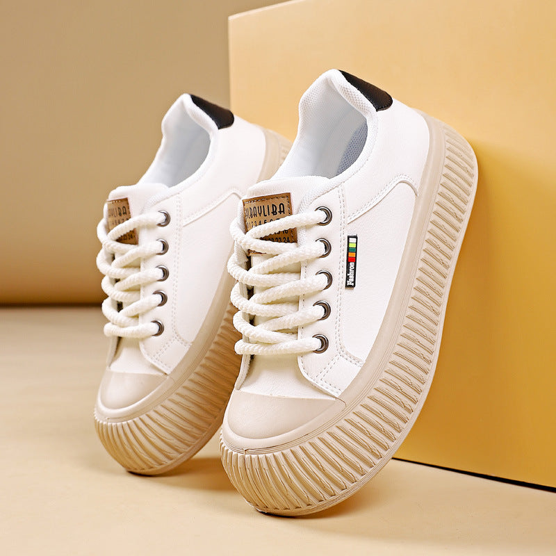 Damen Sneakers mit rutschfester Sohle und extra dicker Profilsohle EB