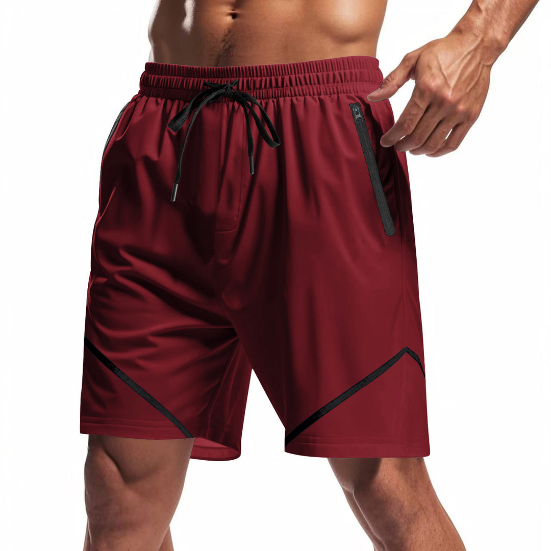 Herren Sportliche Shorts mit elastischem Bund und praktischen Reißverschlusstaschen EB