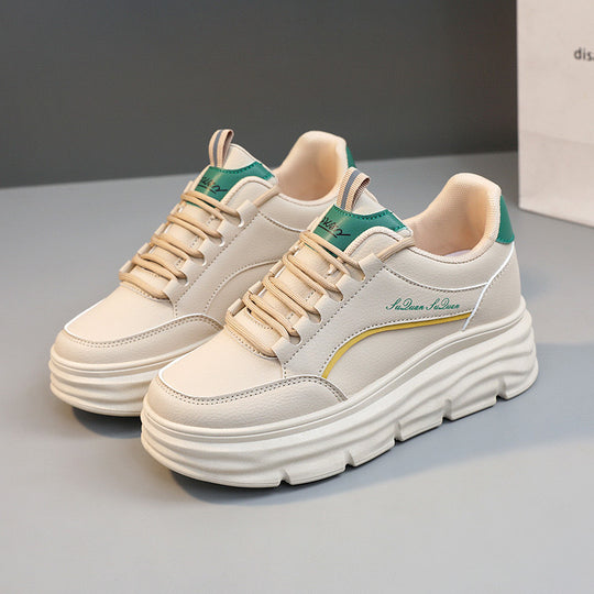 Damen Plattform Sneakers mit ergonomischer Dämpfung und modischem Design EB