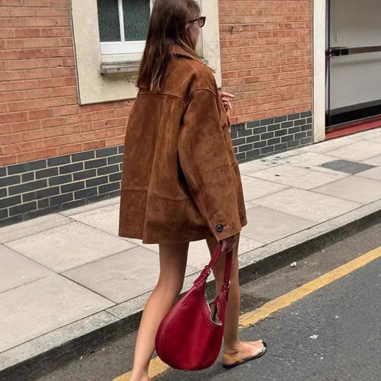 Damen jacke im modernen Chicer Schnitt mit Praktischen Taschen EB