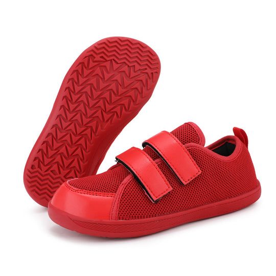 Damen Sportliche Klett-Sneaker mit atmungsaktivem Mesh und rutschfester Sohle EB