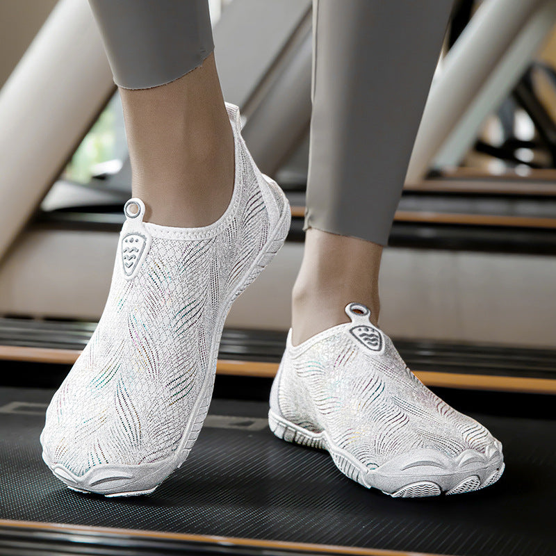 Damen Aqua-Schuhe mit flexiblem Schnellschnürsystem und rutschfestem Profil EB