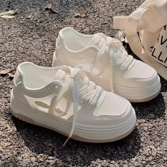 Damen Komfortable Sneakers mit dämpfender Sohle und atmungsaktivem Obermaterial EB