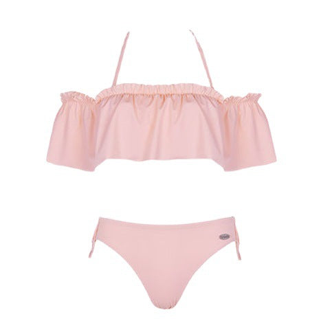 Damen Badeshorts mit Rüschenschnitt EB