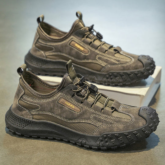 Damen Sportliche Sneakers mit robustem Obermaterial und rutschfester Sohle EB