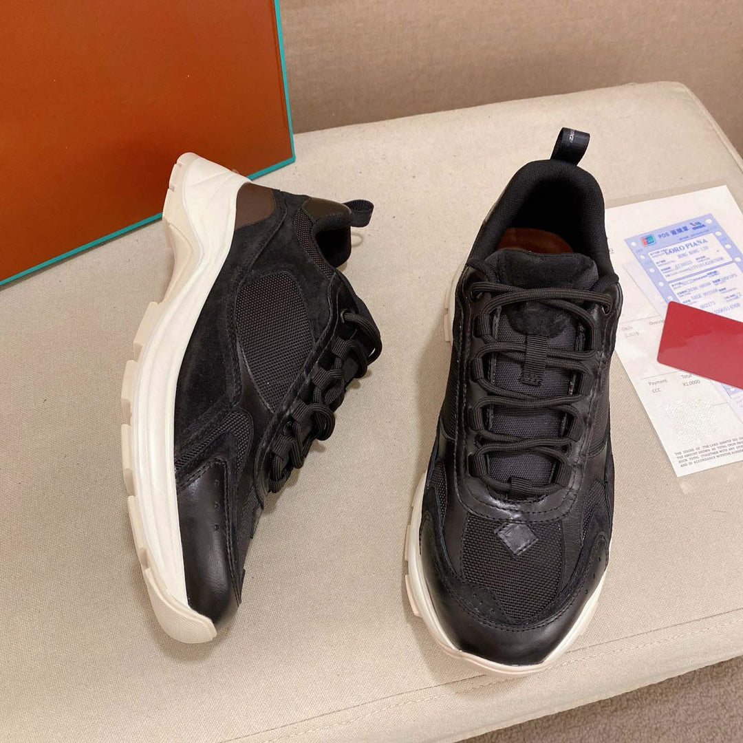 Damen sportive Freizeitsneakers mit atmungsaktiver Oberflächenstruktur und dämpfender Sohle EB