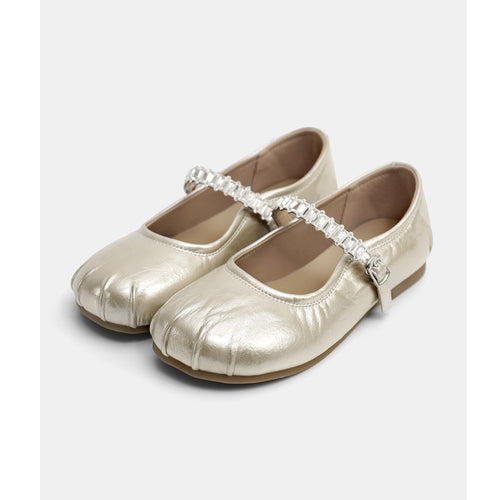 Damen Ballerinas mit eleganter Riemchenverzierung EB