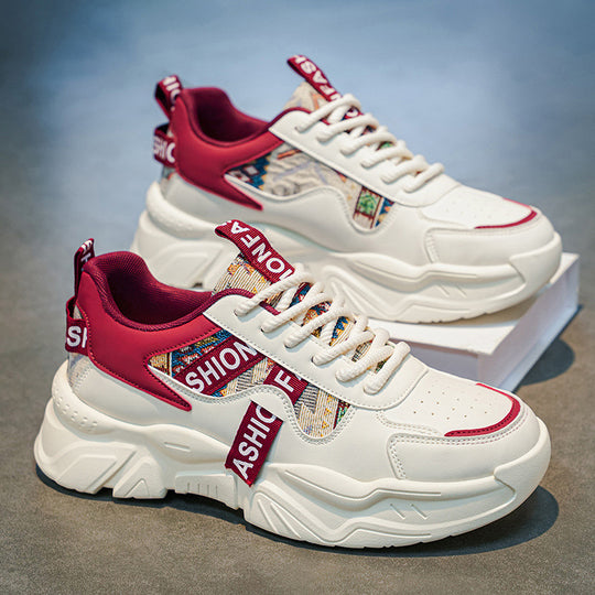 Damen Trendige Sneaker mit auffälligem Design EB