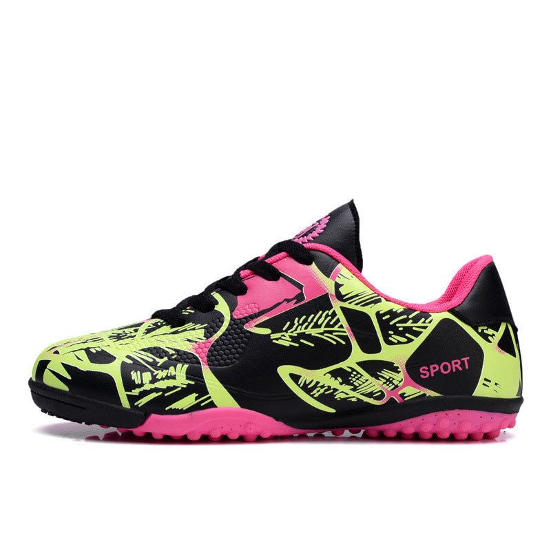 Unisex Kinder Fußballschuh mit TPU‑Stollen, strapazierfähigem Kunstlederoberteil und gepolstertem Einstieg EB