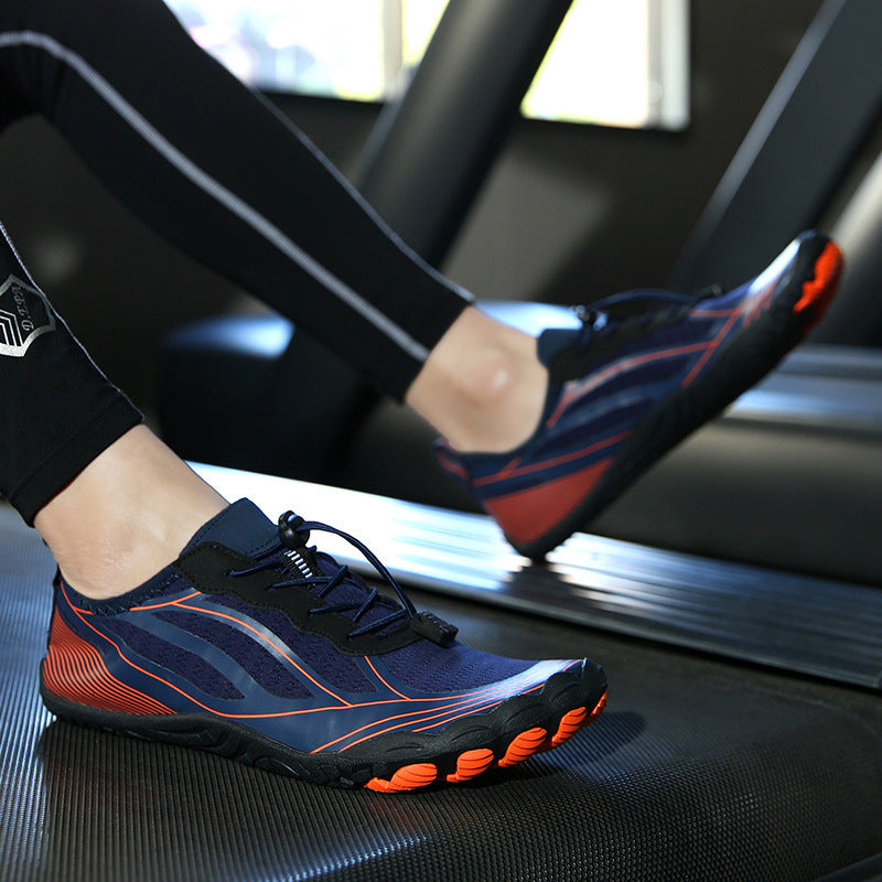 Damen Aquafitness-Schuhe mit flexiblem Neopren-Obermaterial und rutschfester Sohle EB