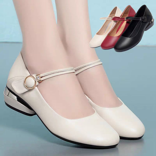 Damen Ballerinas mit elegantem Riemen EB