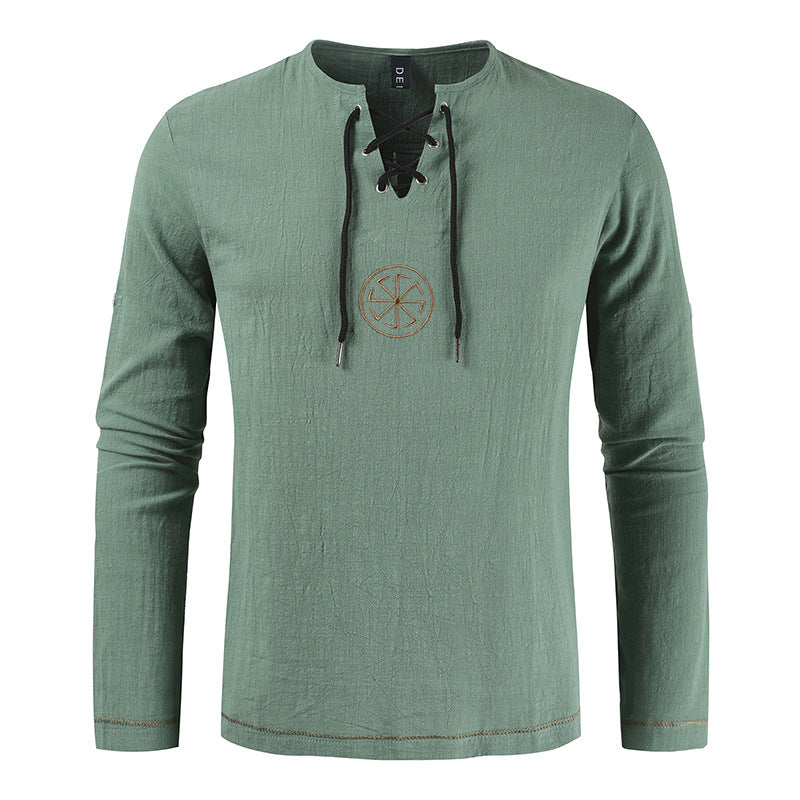 Herren tunikastil Hemd EB
