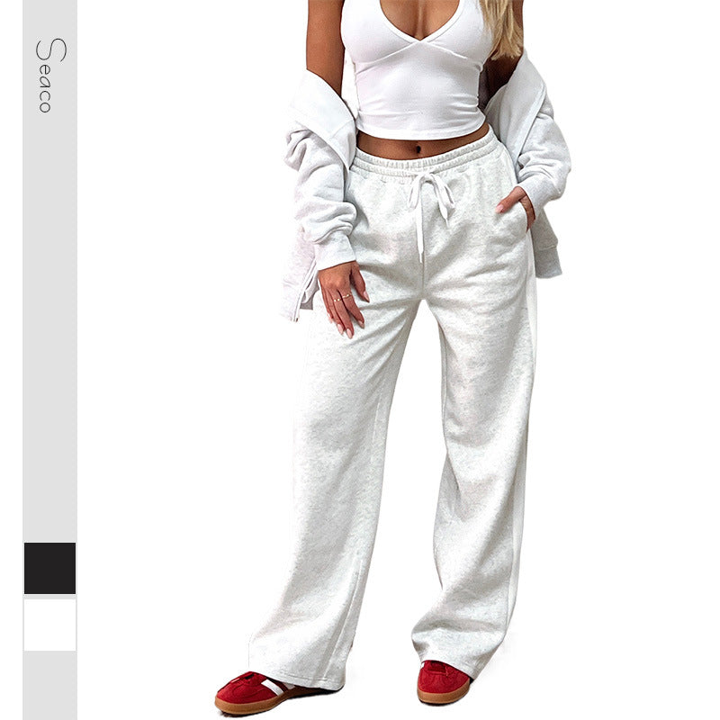 Damen Lässige Freizeithose mit seitlichen Streifen EB