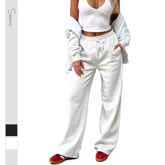 Damen Lässige Freizeithose mit seitlichen Streifen EB