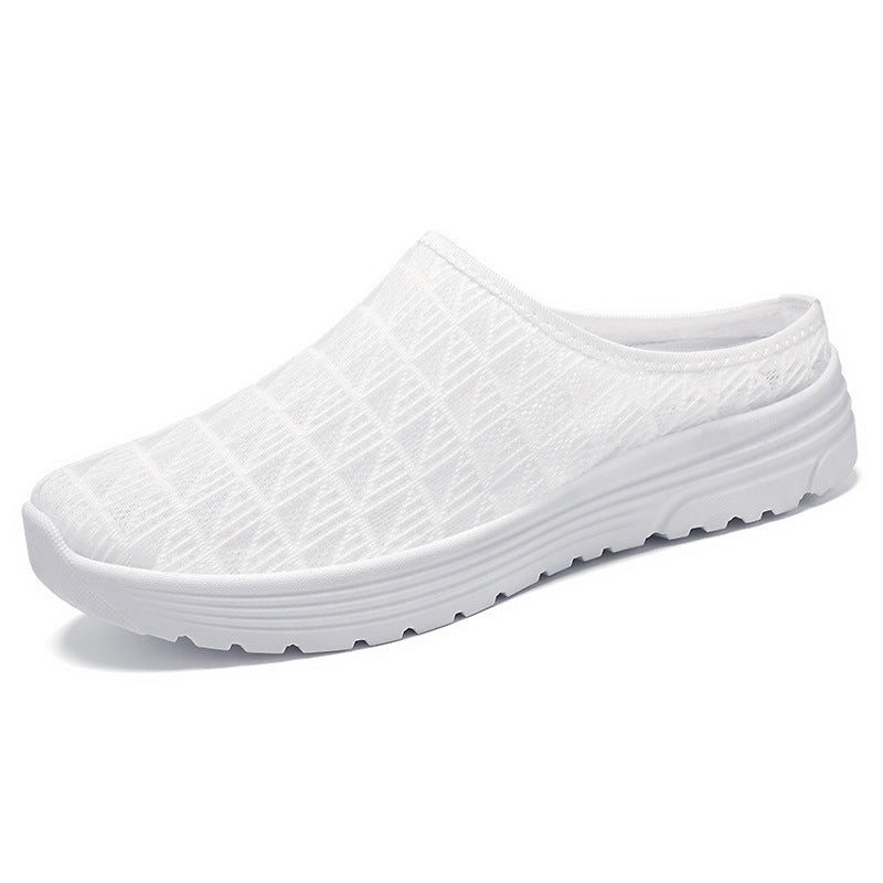 Damen Bequeme Clogs mit rutschfester Sohle und atmungsaktivem Obermaterial EB