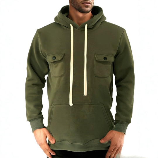 Herren Kapuzenpullover mit praktischen Taschen und modernem Design EB