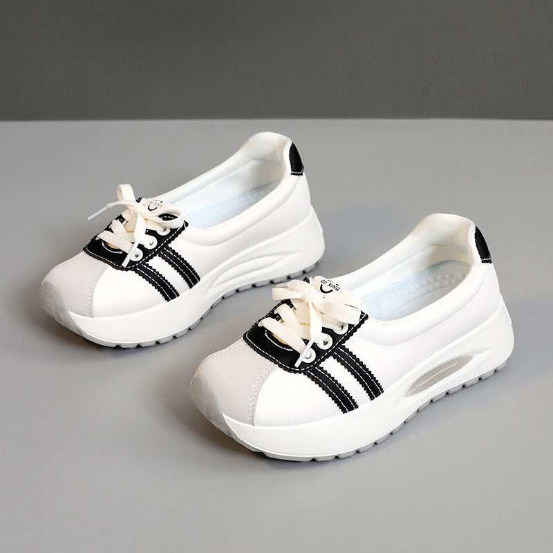 Damen bequeme Sneaker mit atmungsaktivem Obermaterial und dämpfender Laufsohle EB