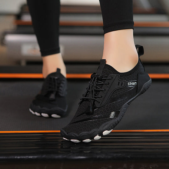 Damen Flexibele Trainingsschuhe mit rutschfester Sohle und atmungsaktivem Design EB