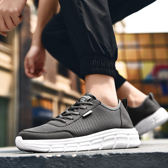 Damen Sportliche Freizeitsneaker mit atmungsaktivem Obermaterial und dämpfender Sohle EB