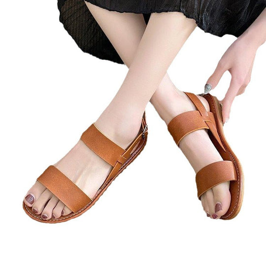 Damen Komfortable Riemchen-Sandalen EB
