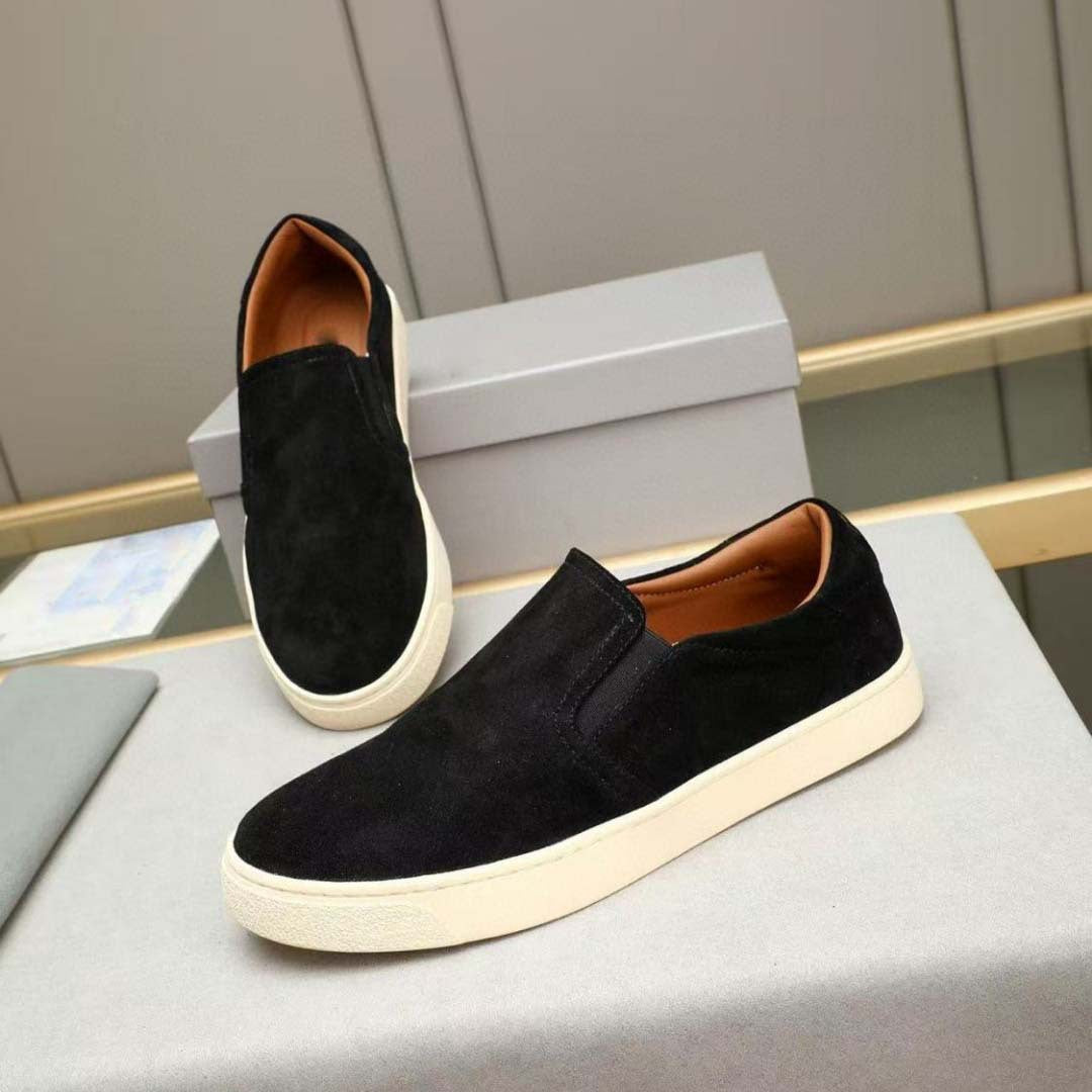 Damen Mokassin Sneakers aus weichem Wildleder EB