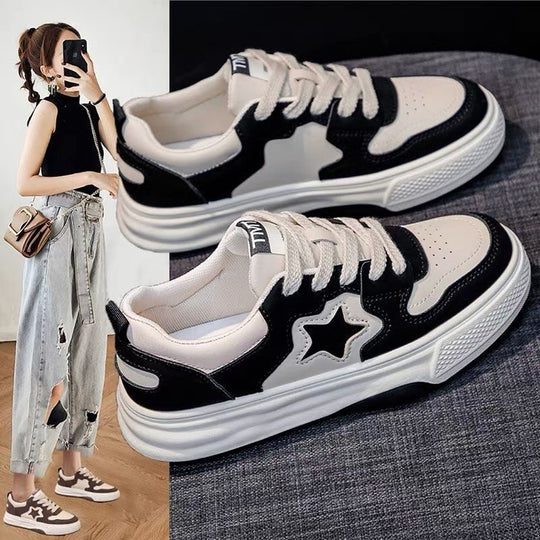 Damen Sportliche Sneakers mit modischem Design und atmungsaktivem Obermaterial EB