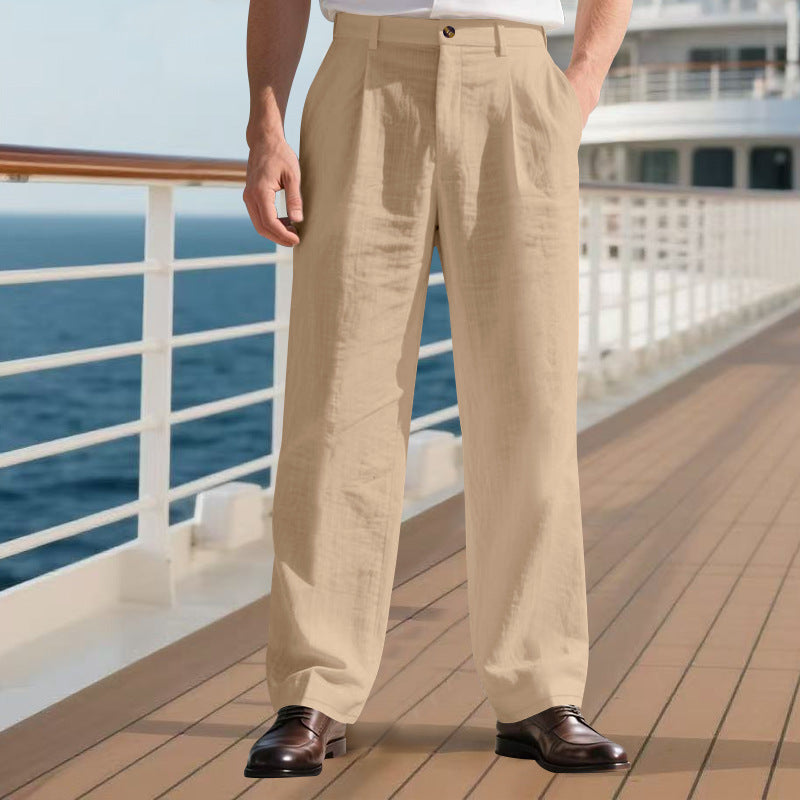 Herren Elegante und bequeme Anzughose EB