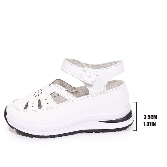 Damen orthopädische Sandalen mit verstellbarem Riemen und atmungsaktivem Obermaterial EB