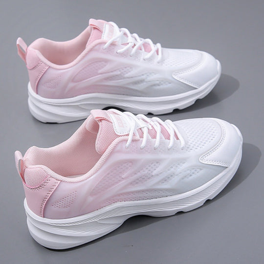 Damen Sportliche Performance Sneakers mit atmungsaktiver Mesh-Struktur und rutschfester Sohle EB
