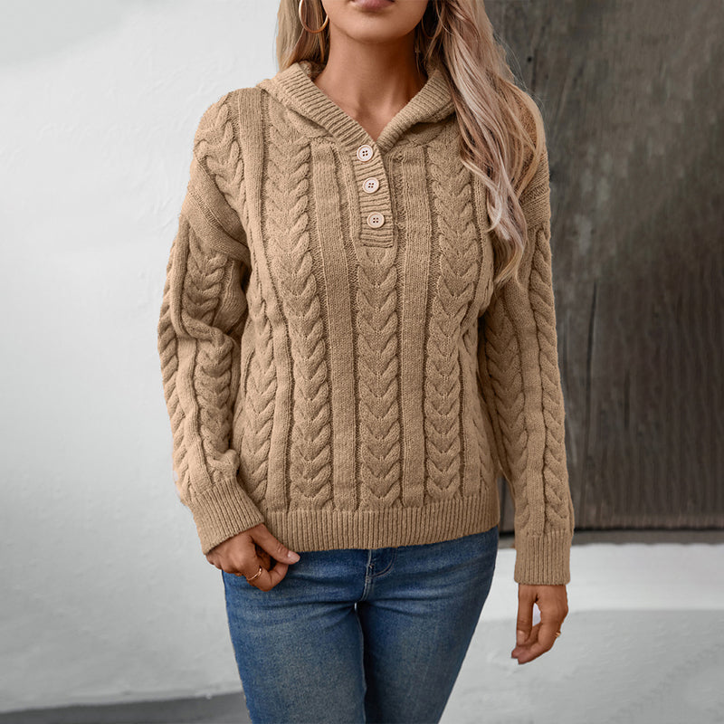 EB | Klassischer Pullover Mit Zopfmuster Design