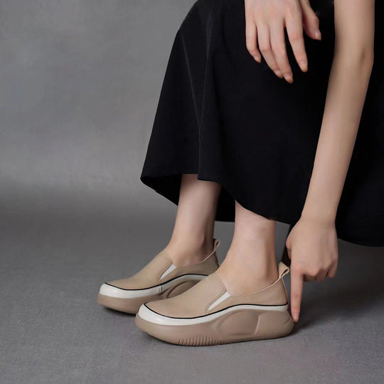 Damen Slip-On Sneakers mit ergonomischem Design und strukturiertem Obermaterial EB