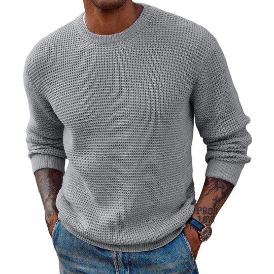 Herren Strukturierter Pullover EB