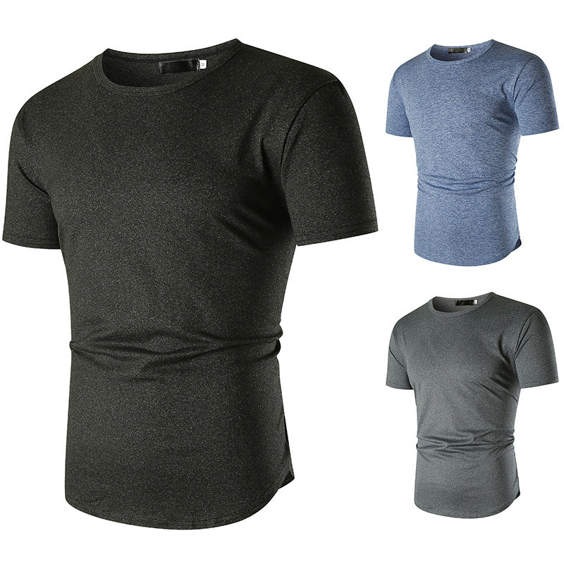 Herren sportliches T-Shirt mit atmungsaktiver Funktionsfaser und bequemer Passform EB