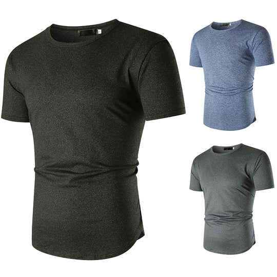 Herren sportliches T-Shirt mit atmungsaktiver Funktionsfaser und bequemer Passform EB