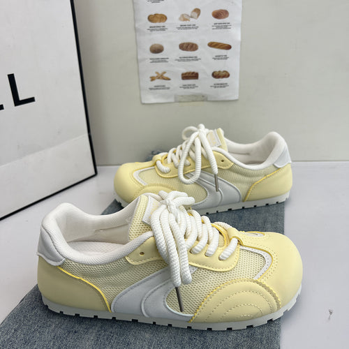 Damen Sportliche Sneakers mit atmungsaktiven Netzstrukturen und flexibler Sohle EB