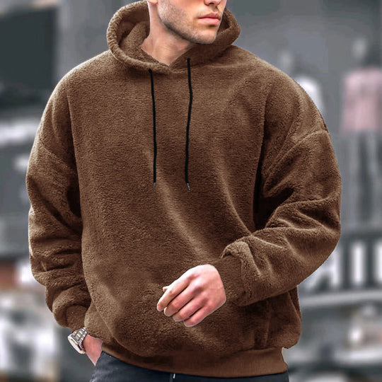 Herren Fleece-Kapuzenpullover mit weichem Innenfutter EB
