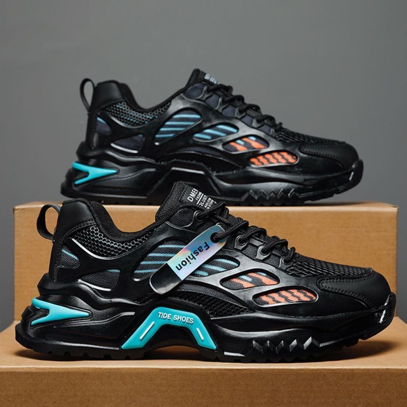 Damen Sportliche Sneaker mit atmungsaktiven Einsätzen und rutschfester Sohle EB