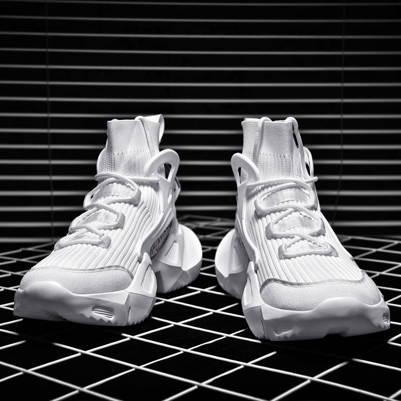 Damen High-Top Sneakers mit innovativem Futuristischem Design EB