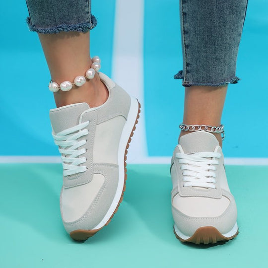 Damen Sportliche Lauf-Sneakers mit atmungsaktiver Obermaterial EB